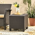 thumbnail image 2 of Polyethylene Rattan - Durable for Outdoor - Sun Afternoon Relax - Simple Cube Coffee Table, 2 of 6