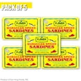 Flower Brand Spiced Sardines AIF4 (Olive Oil) 4.38 oz Wild Sardines