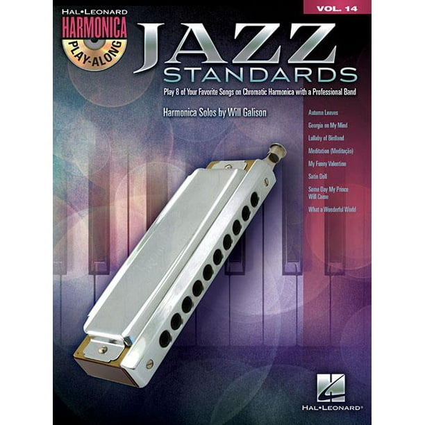 Jazz Standards Harmonica PlayAlong Volume 14 (Chromatic Harmonica