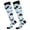 L077, variant on Hearts Valentine's Day Socks Women Men Knee High Sock