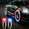 thumbnail image 6 of Tekuisi 2PCS Wheel Tire Tyre Air Valve Stem LED Light Covers Nighttime Eye-catching Decorative Lights Auto Accessories, 6 of 6