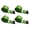 Green, variant on Mega Cargo Control USA 4" x 60' Winch Tie Down Strap W/ Flat Hook - (4-Pack) WLL: 5400 lbs Blue