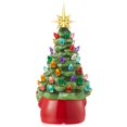 thumbnail image 2 of Christmas Gnome Casafield, cerámica pintada a mano con luces, 2 of 6