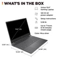 thumbnail image 6 of HP - Victus 15.6" 144Hz Full HD Gaming Laptop - AMD Ryzen 7 7445HS - 64GB Memory - NVIDIA GeForce RTX 4050 - 2TB SSD - Mica Silver, 6 of 6