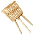 thumbnail image 3 of WASHWEPE Simple Natural Design Bamboo Flower Basket For Indoor Plant Placement 1Pcs 17.3X9.1In, 3 of 8