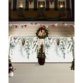 thumbnail image 3 of Garage Door Banner Cover 6 x 13 ft, Christmas Sage Green Eucalyptus Leaf Pine Cone Christmas Garage Door Decorations Holiday Christmas Backdrop Decor for Winter New Year Xmas Party, 3 of 6