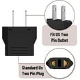 thumbnail image 4 of HWZWT EU to US plug adapter kit UK to US plug adapter, 4 of 5