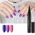 thumbnail image 1 of 24 Colors Fast And Convenient Manicure Nail Polish Gel Pen Nail Polish Gel Collection Ladies Nail Gel Pen Nail Polish No Pencil Manicure 5ml Nail Calligraphy Pen, 1 of 3