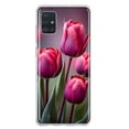 thumbnail image 1 of MUNDAZE Samsung Galaxy A31 Pink Tulip Flowers Floral Shockproof Clear Hybrid Protective Phone Case Cover, 1 of 5
