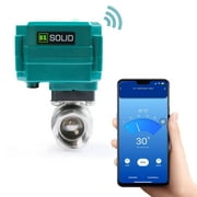 U.S. Solid Smart Motorized Ball Valve, 1 inch Stainless Steel, Remote App Mobile Control