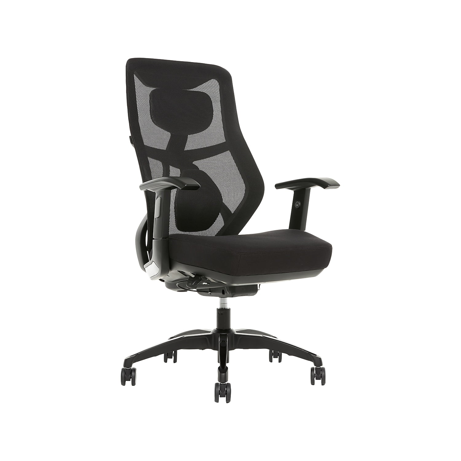 Zhejiang Hengyu Plastic Technology Co Ltd Beautyrest Duo-EX Mesh Seat Height Adjustment Swivel Desk Chair, Black/Gray