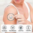 thumbnail image 2 of 10-100PACK Sensor Covers for Libre 3, Waterproof-Freestyle Adhesive Patches,Transparent, 2 of 5