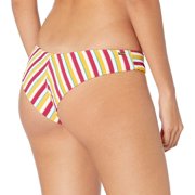 Volcom MULTI Stripe While Haute Cheekini Swim Bottom, US Large