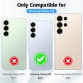 thumbnail image 2 of Casetego (2+2 Packs) For Samsung Galaxy S25 Privacy Screen Protector and Camera Lens Protector 6.2 Inch,Fingerprint Unlock,Anti Spy,9H Hardness,Alignment Frame, 2 of 9