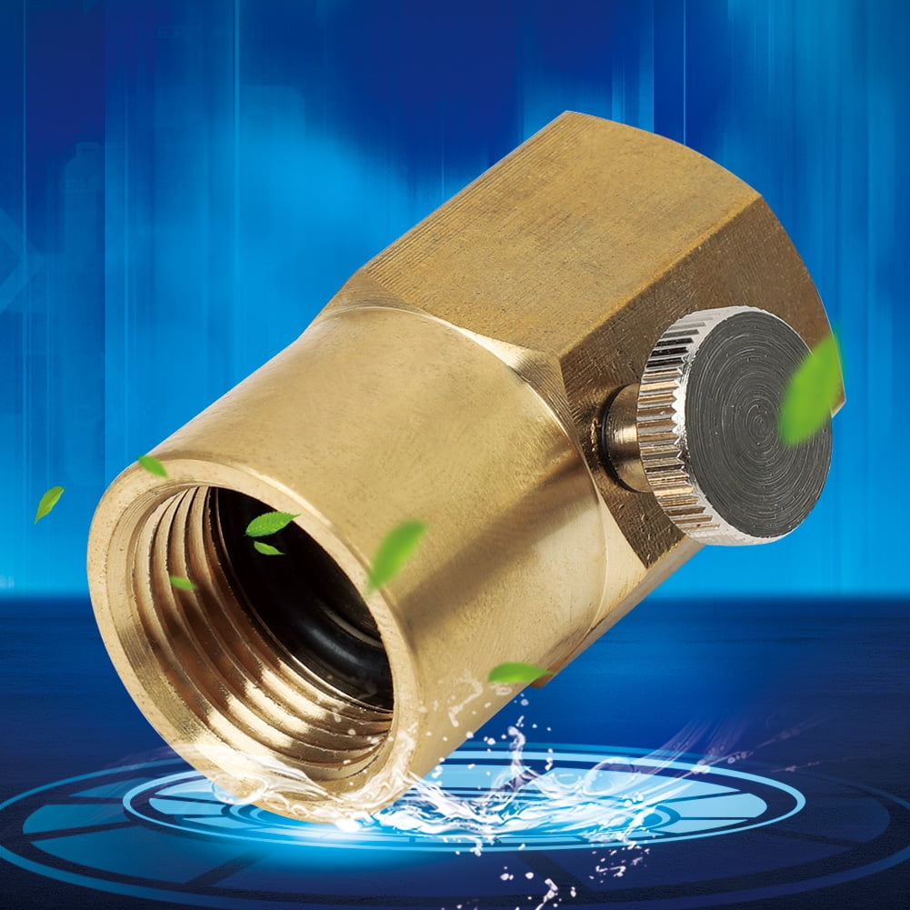 OTVIAP High Quality Brass Household Soda Bottle CO2 Connector Adapter for Filling Soda,Soda