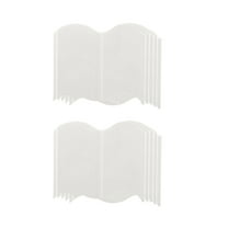 10 Pcs Garden Edging Border, Plastic No Dig Landscape Borders, Tall Interlock Decorative Gardens Fences Edging, Flexible Lawn Flower Bed Border, for DIY Patio Walkway Yard