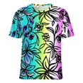 thumbnail image 5 of Animal Print Patterns Women's T-Shirt Short Sleeve T Shirts Tops Tee Ladies Loose T, 5 of 6
