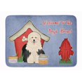 thumbnail image 1 of Carolines Treasures BB2850RUG Dog House Old English Sheepdog Machine Washable Memory Foam Mat, 1 of 4