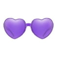 thumbnail image 2 of hirigin Heart Shaped Sunglasses Women Transparent Love Heart Glasses Party Sunglasses for Party Eyewear Cycling Sunglasses, 2 of 4