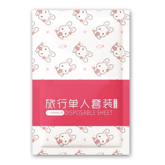 3/4Pieces Set Hotel Disposable Bedding Set Perfectly for Business Traveler and Frequent Flyers