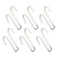 thumbnail image 1 of Ganchos Para Colgar Sobre La Puerta, 6 Piezas De Plástico Impregnado De PVC, Capacidad De Carga De 20 Libras, Ganchos Para Colgar Sobre La Puerta Para Toalla, 1 of 7