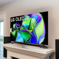 thumbnail image 1 of LG OLED42C3PUA 42" 4K UHD HDR OLED webOS Evo ThinQ AI Smart TV - 2023 (Factory Refurbished), 1 of 11
