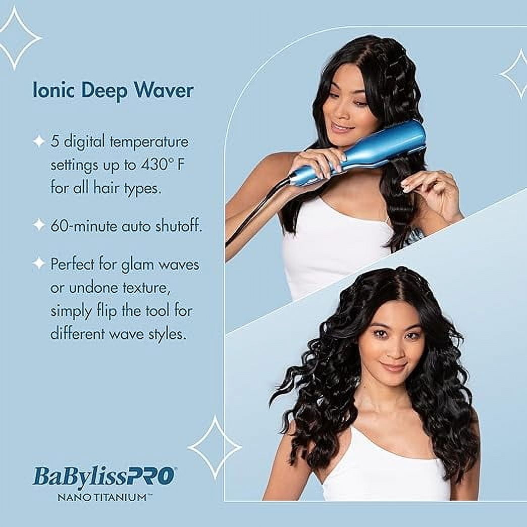 BaBylissPRO® Nano Titanium™ Ionic Deep Waver