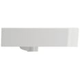 thumbnail image 6 of BOCCHI 1123-001-0126 Parma Wall-Mounted Sink Fireclay 25.5 in. 1-Hole Overflow, 6 of 7