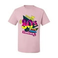 thumbnail image 3 of Totally 80's Forever Vintage Men's Graphic T-Shirt, Light Pink, Medium, 3 of 5