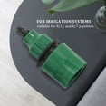 thumbnail image 3 of Garden Hose Pipe One Way Adapter Tap Connector Fitting For Irrigation 4-pack, 3 of 8