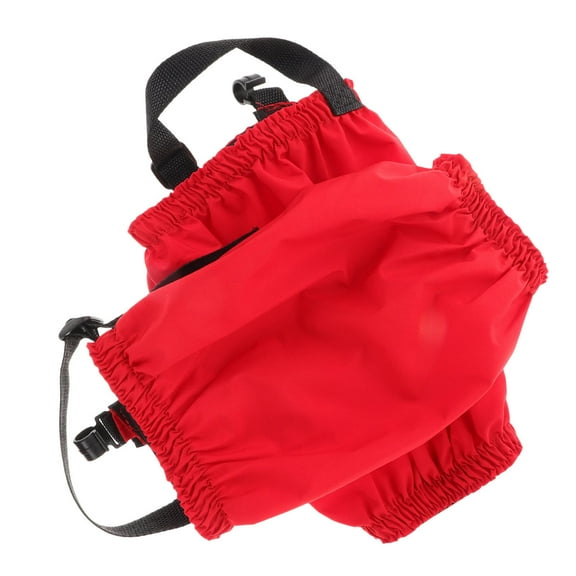 OFFIGAM Waterproof Gaiters Legs Gaiter Red Nylon 1 Pair Breathable