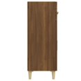 thumbnail image 3 of vidaXL Sideboard Brown Oak 69.5x34x90 cm Engineered Wood, 3 of 5