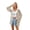 Beige, variant on Women's Crochet Lace Kimono Cardigan, 100% Viscose, Tie Front, Long Flare Sleeve, Open Front Knit Cover Up for Summer Beach