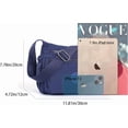 thumbnail image 3 of JennyShop Bolsa De Mensajería Ligera, Bolsas De Cuerpo Cruzado De Moda Para Mujeres Impermeable Bolsa De Bolsillo De Nylon Casual Bolsa De Bolsillo, 3 of 7