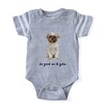 thumbnail image 1 of CafePress - FIN Lhasa Apso Good - Cute Infant Baby Football Bodysuit, 1 of 1