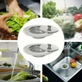 thumbnail image 2 of Stainless Steel Kitchen Sink Strainer - 2 Pack 4.5" Food Catcher for Most Sink Drains - Rust Free Drain Strainer with Fine Mesh - Garbage Disposal Protector & Sink Stopper, 2 of 9