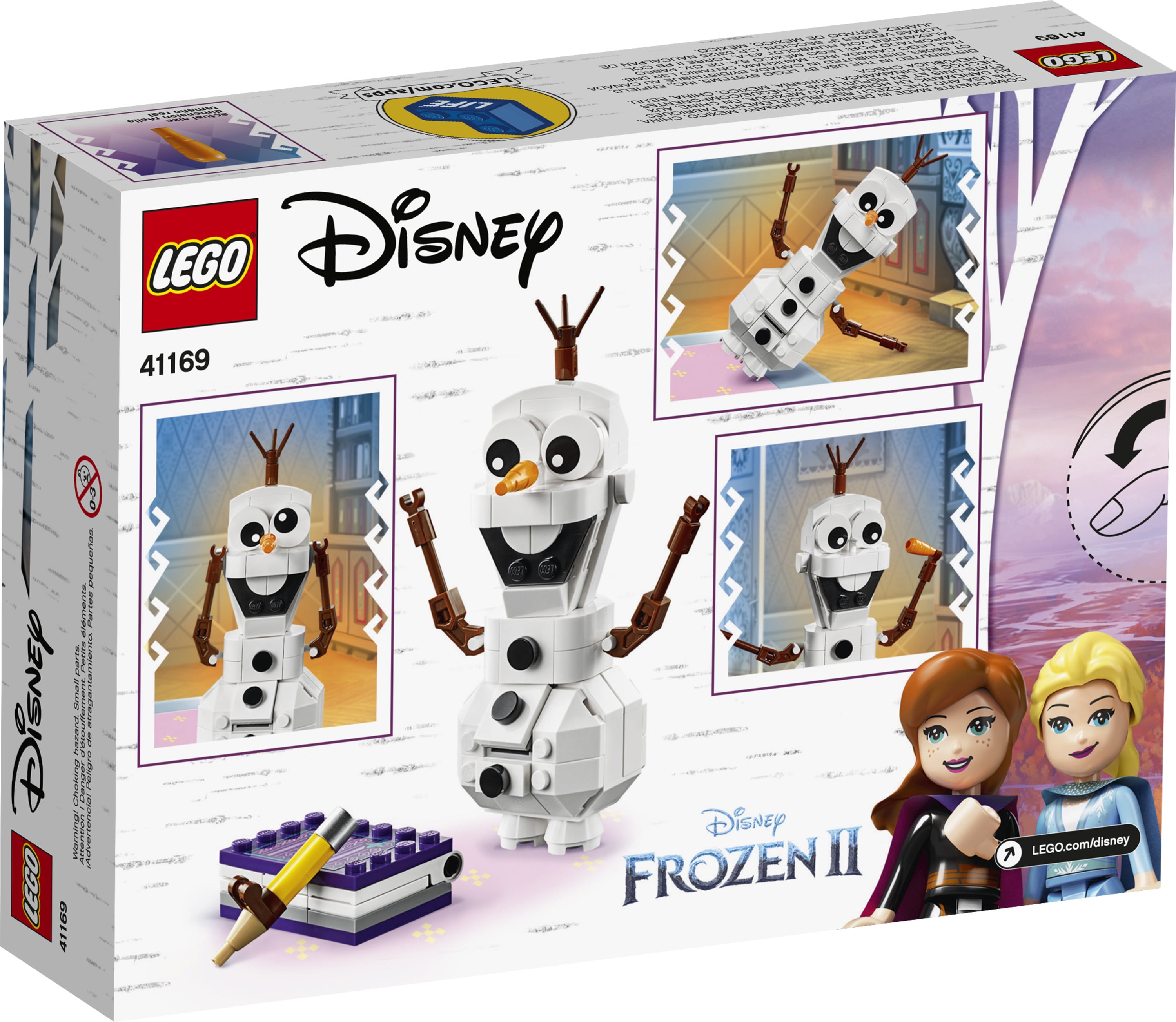 Frozen II Olaf the Snowman 41169 Building Toy for Frozen Fans (122 - Walmart.com