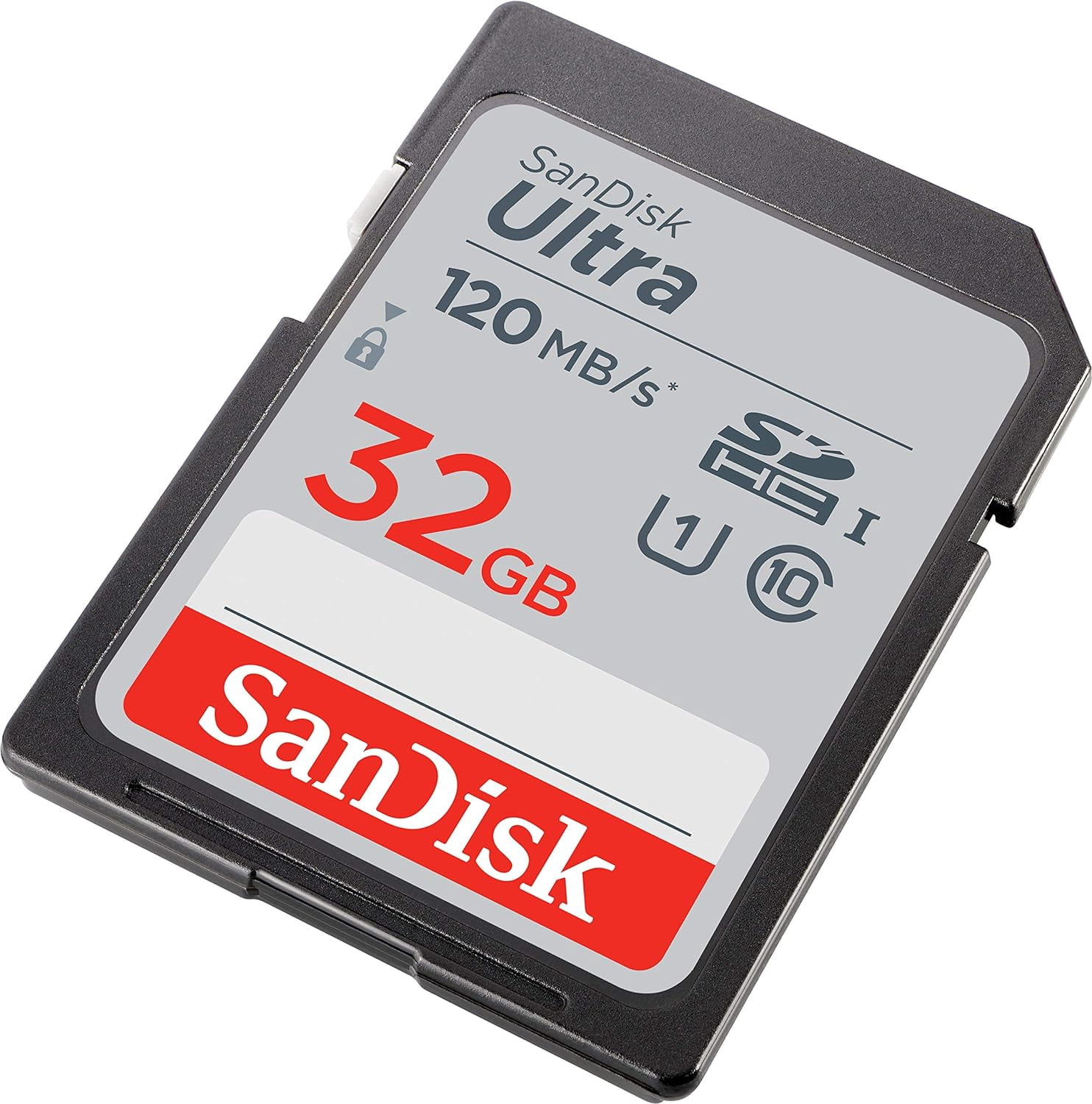 SanDisk 32GB Ultra 120MB/S SDHC UHS-I Memory Card - Exceptional Video Recording Performance