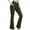 Army Green, variant on Womens Bootcut Yoga Pants Flare Pants Cross Waist Yoga Pants Tall Sport Yoga Pants with Pockets Workout Leggings Pants