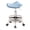 Blue_A, variant on Heavy Duty Rolling Stool Chair with Wheels,Adjustable Tall Shop Stool Ergonomic Office Chair with Footrest,Bar Guitar Studio Medical Vanity High Stools