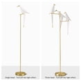 thumbnail image 5 of Living Room Floor Lamp, Artistic Floor Lamp, Nordic Creative LED Paper Crane PVC Shade, Metal Base, Lamp Body 3, Paper Crane Standing Floor Lamp, 5 of 9