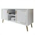 thumbnail image 3 of Castle Place Glam 47" TV Stand Console for TVs up to 55", White, 3 of 9