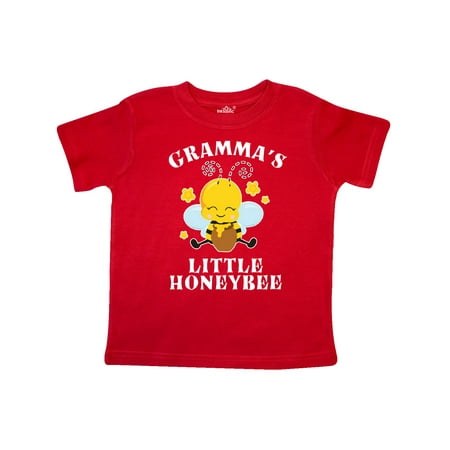 

Inktastic Cute Bee Gramma s Little Honeybee with Stars Gift Toddler Boy or Toddler Girl T-Shirt