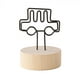 thumbnail image 2 of Porta tarjetas de lugar Soporte para número de mesa Soporte multifunción con clip para notas para fiestas Auto, 2 of 9
