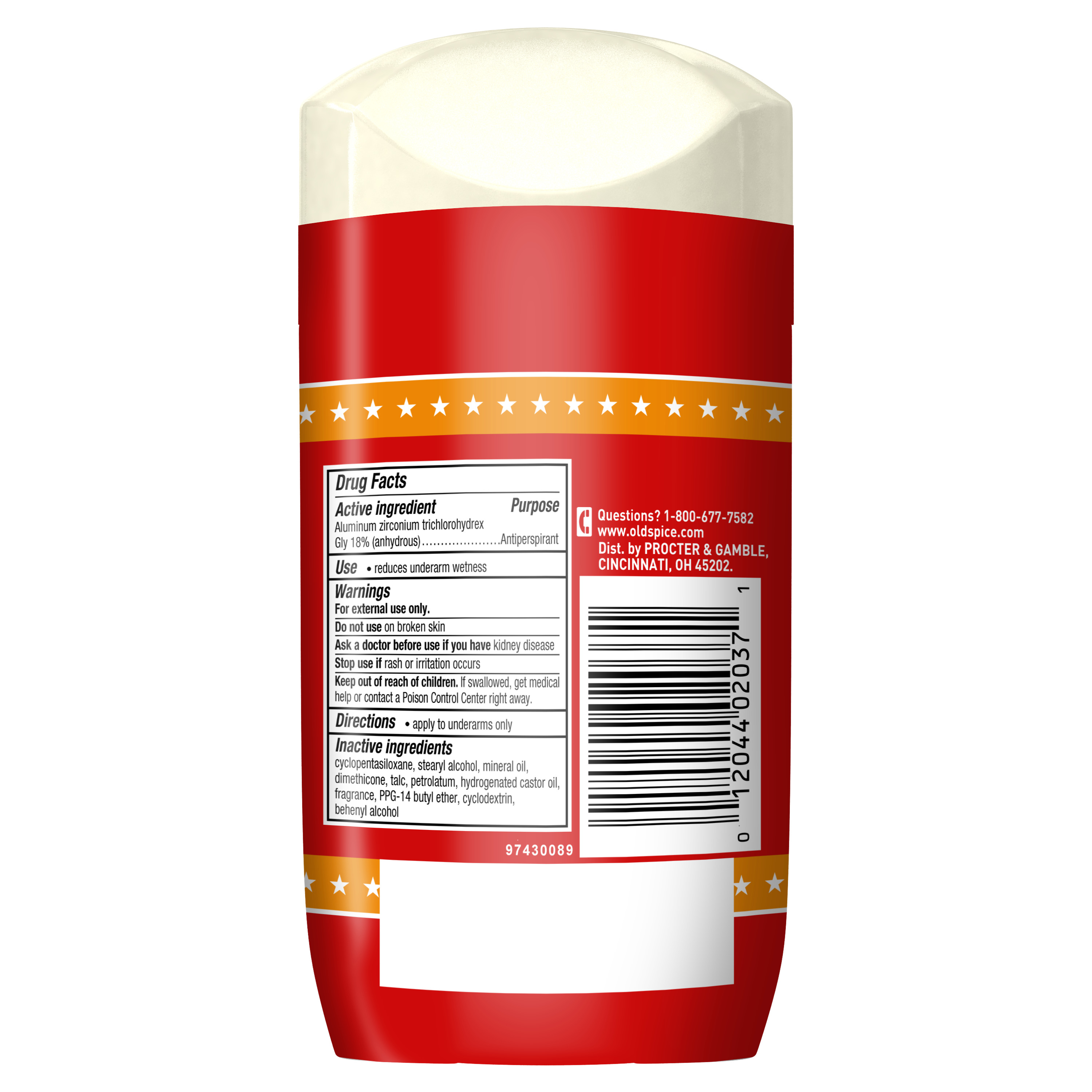 Old Spice Fresh Collection Denali Antiperspirant and Deodorant 2.6 oz Twin - image 6 of 6