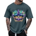 thumbnail image 1 of Tops para hombre, blusas y camisas de manga corta con cuello redondo para hombre, camisetas casuales con estampado de moda para hombre, blusa de manga corta, blusa de poliéster para hombre., 1 of 5