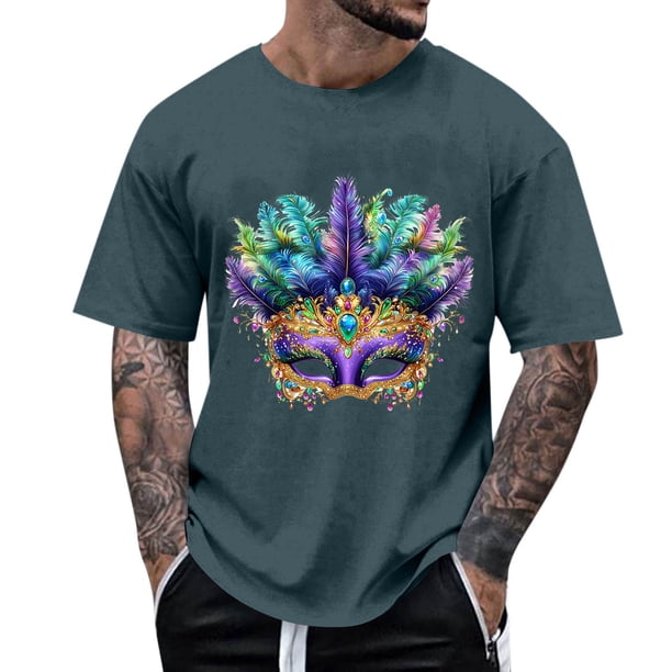 Tops para hombre, blusas y camisas de manga corta con cuello redondo para hombre, camisetas casuales con estampado de moda para hombre, blusa de manga corta, blusa de poliéster para hombre.