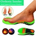 thumbnail image 2 of Sports Insoles Orthopedic Heel Spur Gel Work Shoes Insoles, 2 of 9