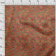 thumbnail image 2 of oneOone Cotton Poplin Twill Orange Fabric Batik Sewing Fabric By The Yard Printed Diy Clothing Sewing Supplies 56 Inch Wide, 2 of 4