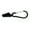 black, variant on 10Pcs Tent Clip Carabiner Plastics Awning Clamp Canopy Clip Holder Tarpaulin Clip Carabiner Windproof Tent Lock Grip